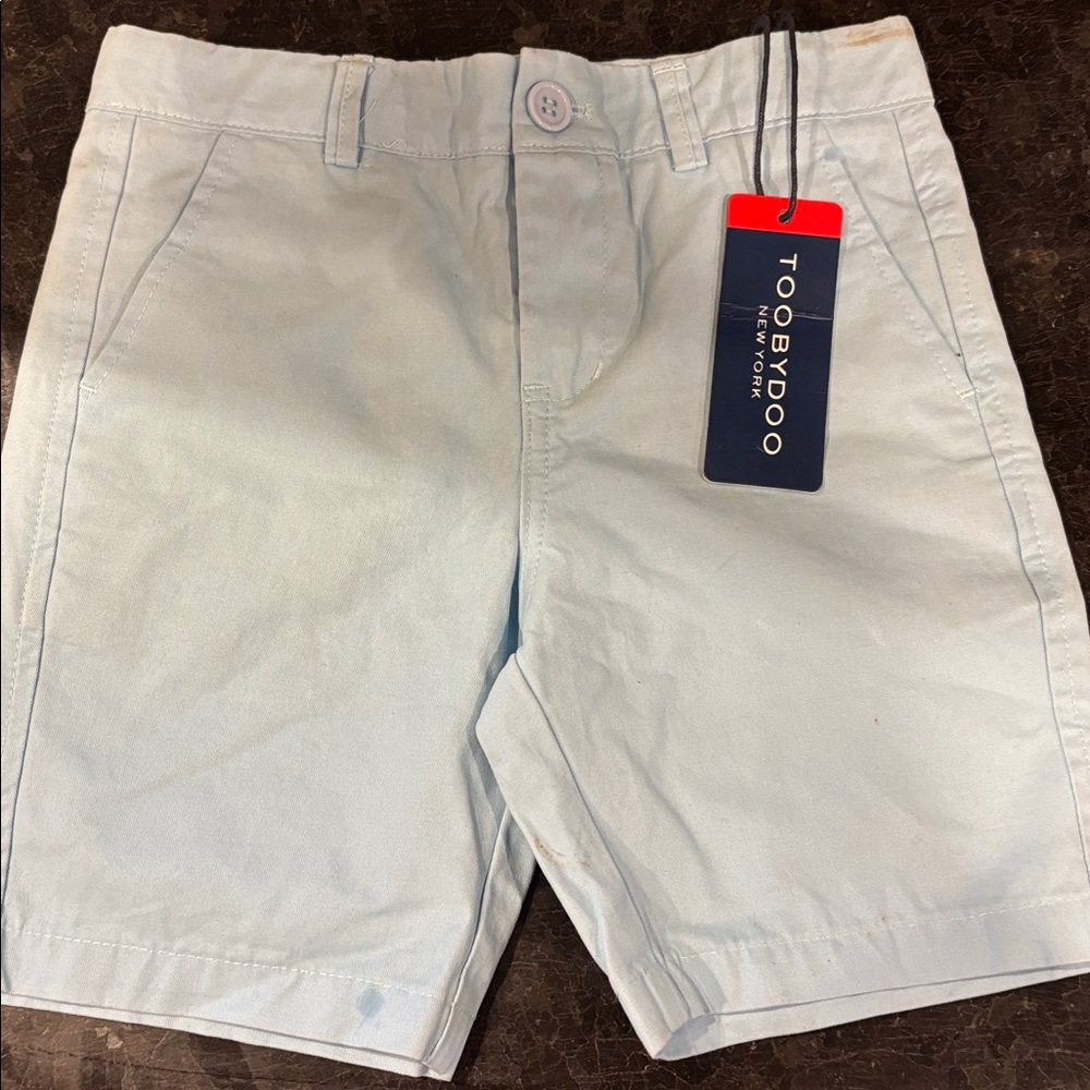 TOOBYDOO Light Blue Kids Shorts